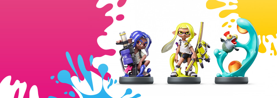amiibo 아미보<br/>스플래툰 시리즈